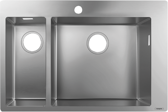 Chậu rửa bát âm bàn Hansgrohe S71 43309800 Stainless Steel
