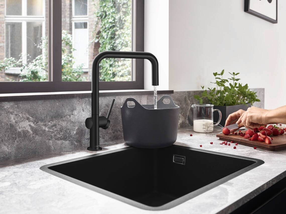 Chậu rửa đá granite S51 làm từ SilicaTec chắc chắn và bền bỉ. Chậu rửa đá granite S51 làm từ SilicaTec chắc chắn và bền bỉ.