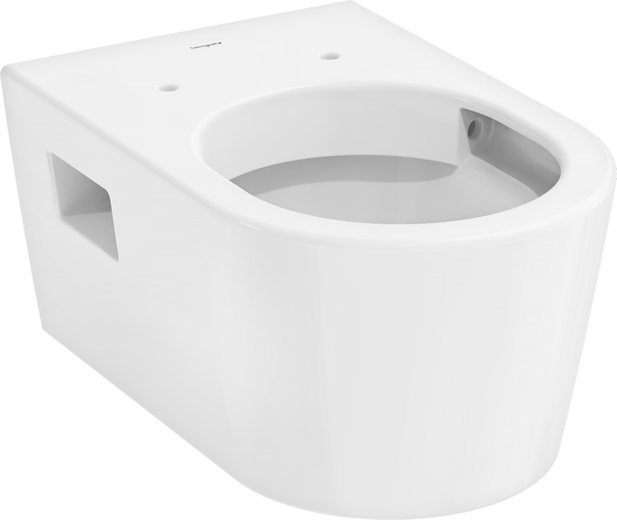 Bồn cầu treo tường Hansgrohe EluPura Original S 60142450 AquaChannel White