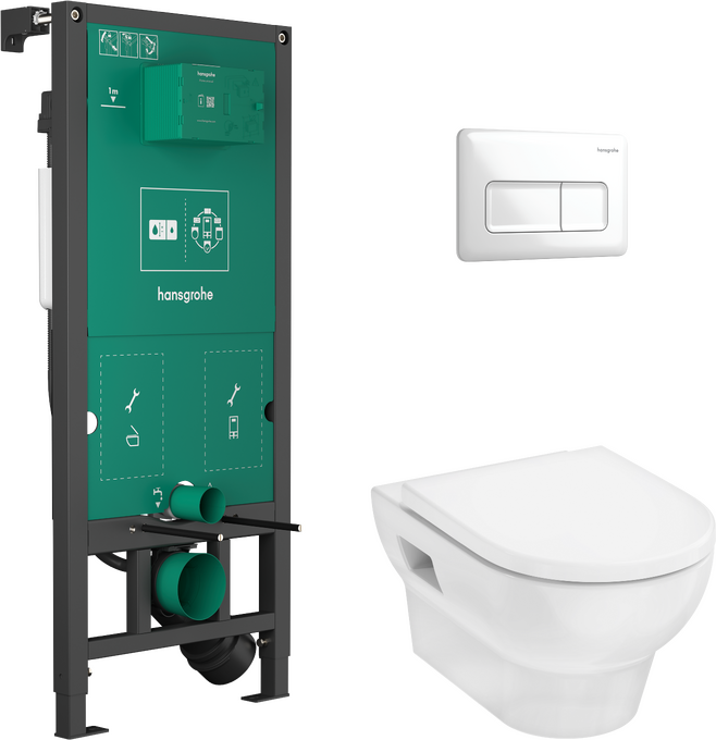 Két âm Hansgrohe GladeLake S 60301450 White