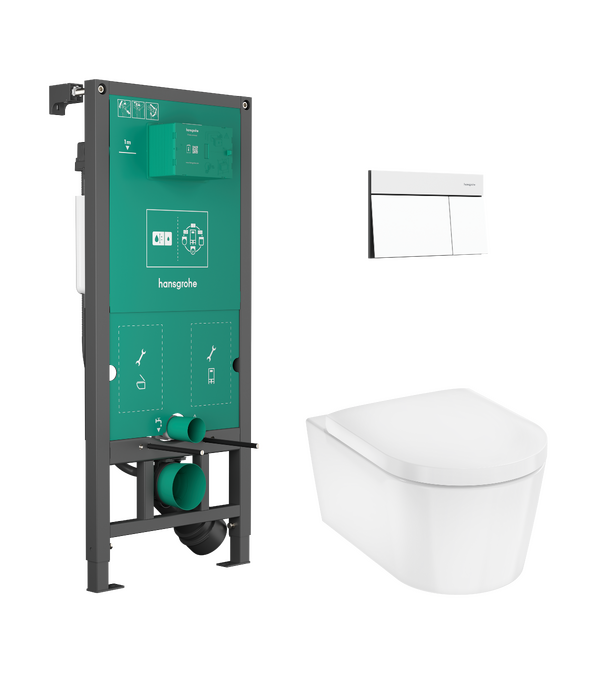 Két âm Hansgrohe EluPura S 60303700 Matt White