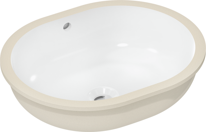 Lavabo âm bàn Hansgrohe Xuniva U 61050450 SmartClean White