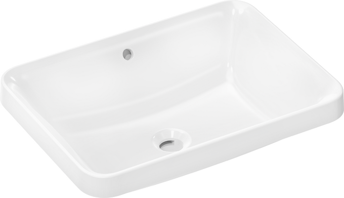 Lavabo đặt bàn Hansgrohe Xuniva Q 61066450 SmartClean White