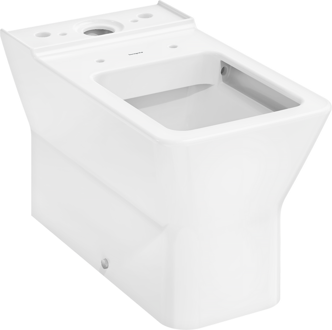 Bồn cầu đặt sàn Hansgrohe EluPura Original Q 62014450 AquaChannel HygieneEffect White