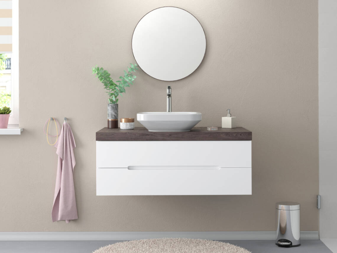 Thiết kế Logis hiện đại tại chậu rửa.