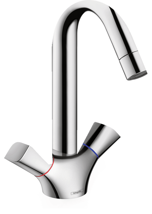 Vòi lavabo 2 van Hansgrohe Logis Q 71222000 Chrome