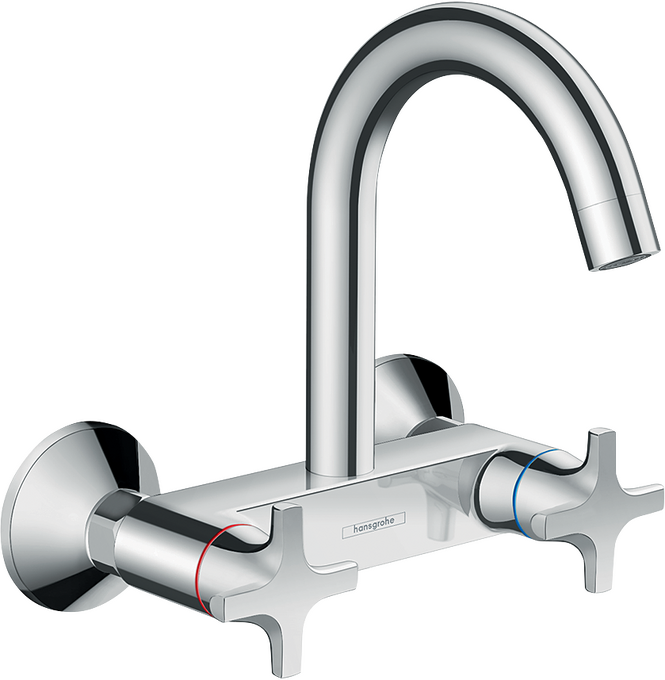 Vòi rửa bát 2 van Hansgrohe Logis M32 71286000 Chrome