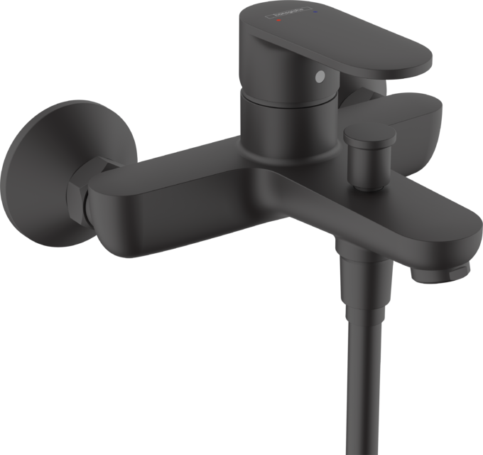Bộ trộn bồn tắm gạt đơn Hansgrohe Vernis Blend 71440670 Matt Black