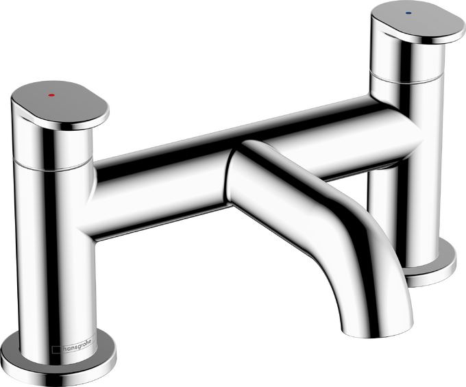 Bộ trộn bồn tắm gắn thành Hansgrohe Vernis Blend 71442000 Chrome
