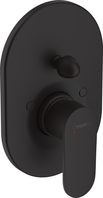 Bộ trộn bồn tắm gạt đơn Hansgrohe Vernis Blend 71449670 Matt Black