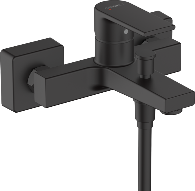 Bộ trộn bồn tắm gạt đơn Hansgrohe Vernis Shape 71450670 Matt Black