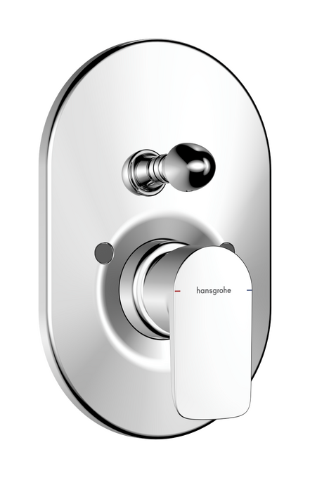 Bộ trộn bồn tắm gạt đơn Hansgrohe Neovis Q 71484000 Chrome