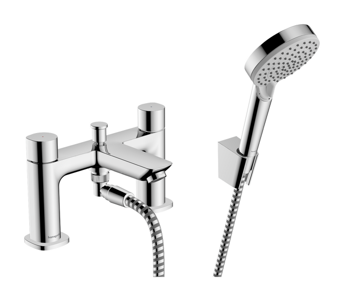 Bộ trộn bồn tắm gắn thành Hansgrohe Neovis Q 71487000 Chrome