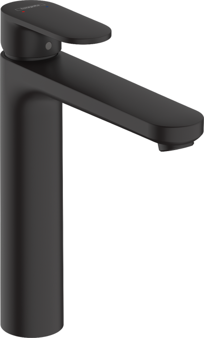 Vòi lavabo gạt đơn Hansgrohe Vernis Blend 71552670 Matt Black