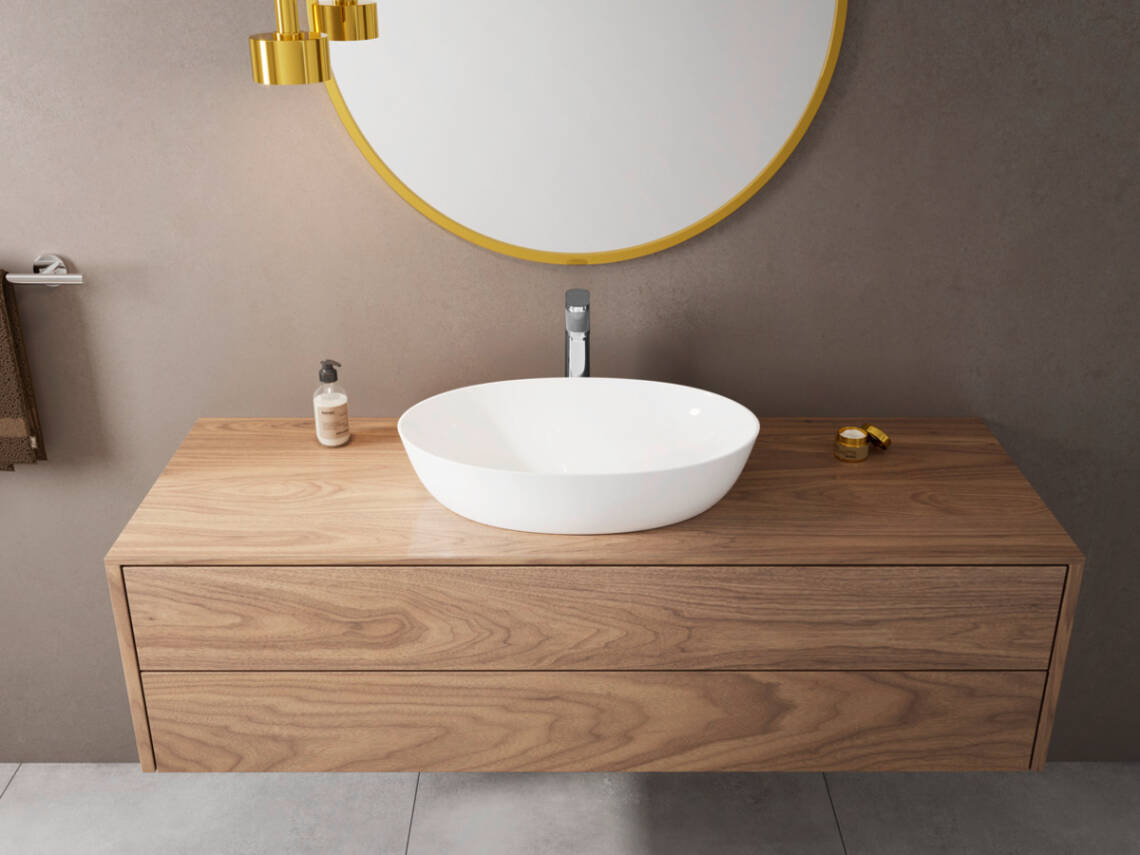 Vernis Blend đi kèm các chiều cao ComfortZone phù hợp.