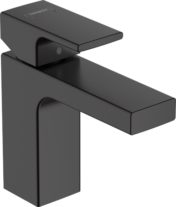 Vòi lavabo gạt đơn Hansgrohe Vernis Shape 71569670 Matt Black