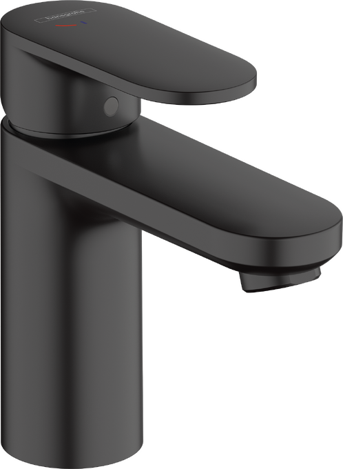 Vòi lavabo gạt đơn Hansgrohe Vernis Blend 71585670 CoolStart Matt Black