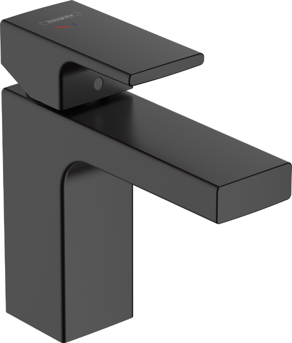 Vòi lavabo gạt đơn Hansgrohe Vernis Shape 71594670 CoolStart Matt Black