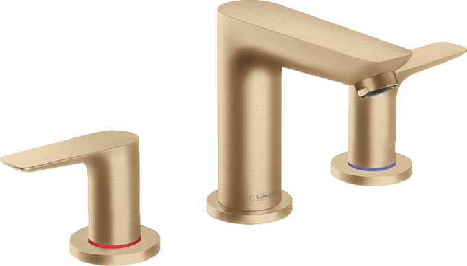 Vòi lavabo 3 lỗ Hansgrohe Talis E 71733140 Brushed Bronze