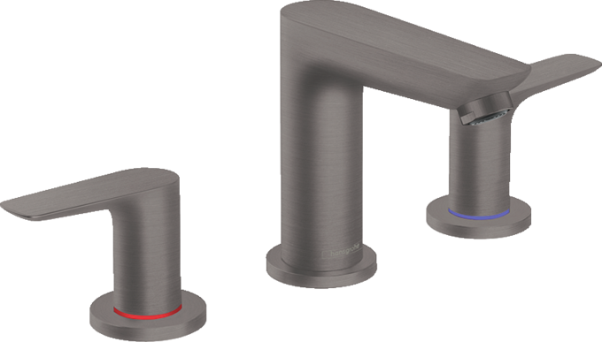 Vòi lavabo 3 lỗ Hansgrohe Talis E 71733340 Brushed Black Chrome