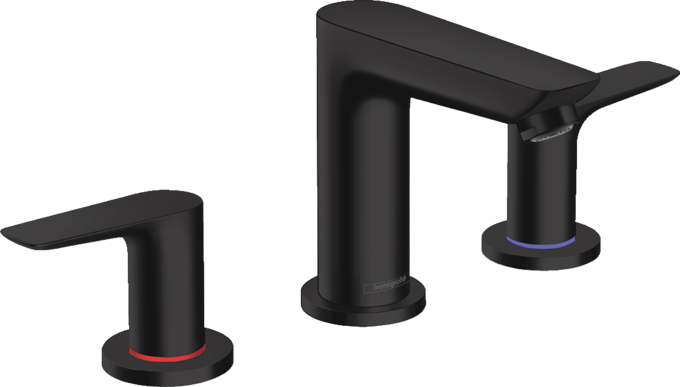 Vòi lavabo 3 lỗ Hansgrohe Talis E 71733670 Matt Black