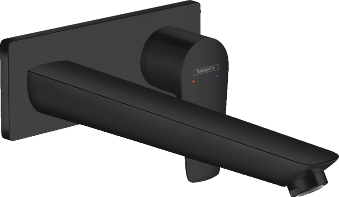 Vòi lavabo gạt đơn Hansgrohe Talis E 71734670 Matt Black