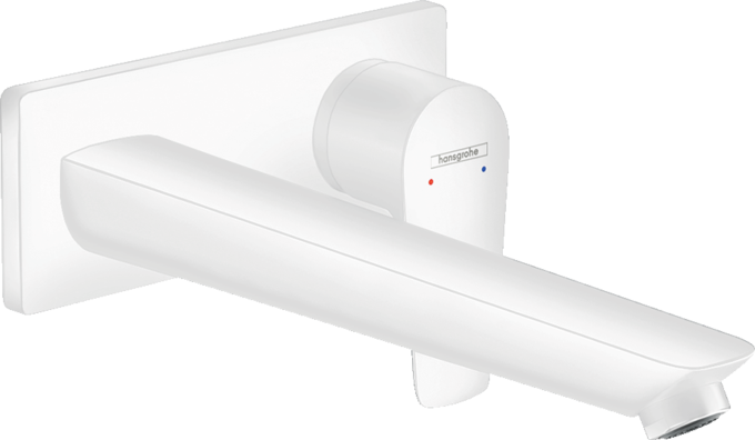 Vòi lavabo gạt đơn Hansgrohe Talis E 71734700 Matt White