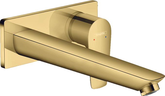 Vòi lavabo gạt đơn Hansgrohe Talis E 71734990 Polished Gold Optic