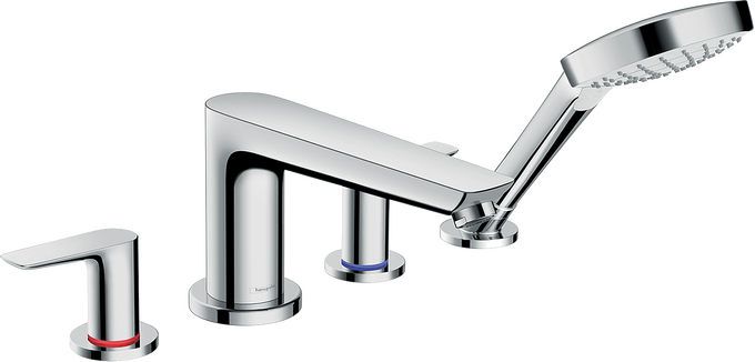Bộ trộn bồn tắm gắn thành Hansgrohe Talis E 71748000 Chrome