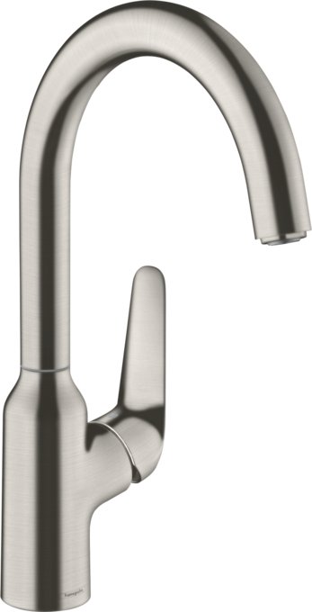 Vòi rửa bát gạt đơn Hansgrohe Focus M42 71802800 Stainless Steel Finish Vòi rửa bát gạt đơn Hansgrohe Focus M42 71802800 Stainless Steel Finish
