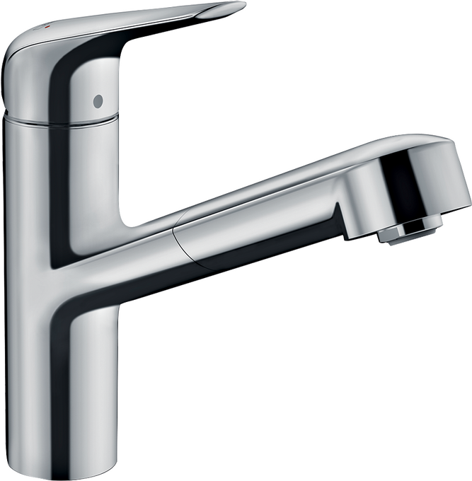 Vòi rửa bát gạt đơn Hansgrohe Focus M42 71814000 Chrome