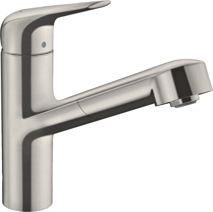 Vòi rửa bát gạt đơn Hansgrohe Focus M42 71814800 Stainless Steel Finish Vòi rửa bát gạt đơn Hansgrohe Focus M42 71814800 Stainless Steel Finish
