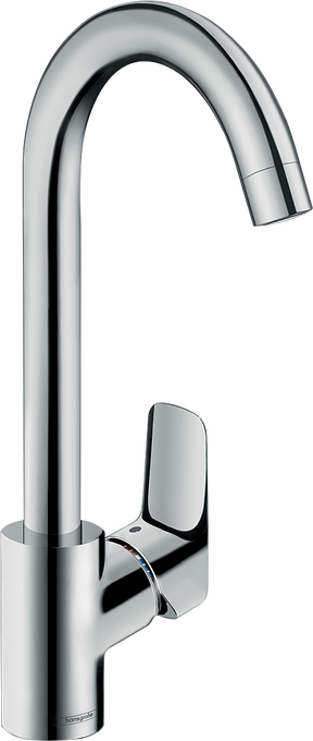 Vòi rửa bát gạt đơn Hansgrohe Logis M31 71861000 EcoSmart Chrome