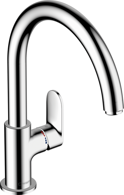 Vòi rửa bát gạt đơn Hansgrohe Vernis Blend M35 71870000 Chrome
