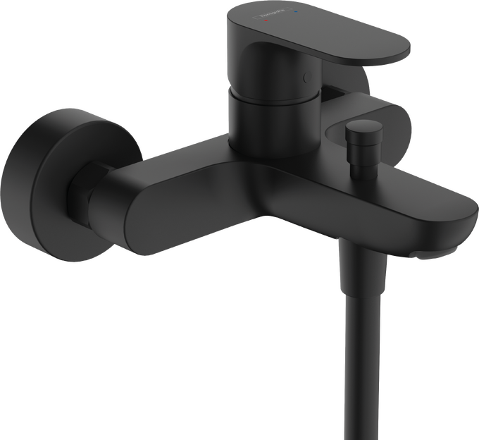 Bộ trộn bồn tắm gạt đơn Hansgrohe Rebris S 72443670 Matt Black