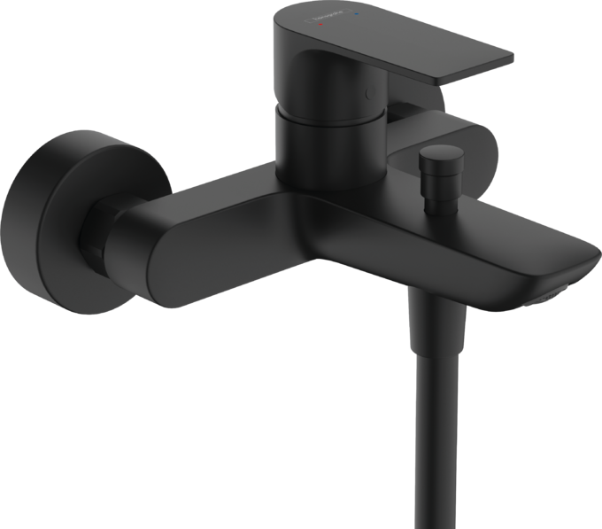 Bộ trộn bồn tắm gạt đơn Hansgrohe Rebris E 72450670 Matt Black