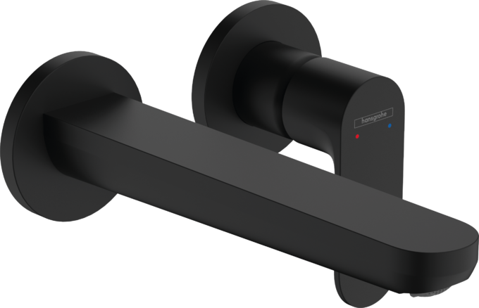 Vòi lavabo gạt đơn Hansgrohe Rebris S 72528670 Matt Black