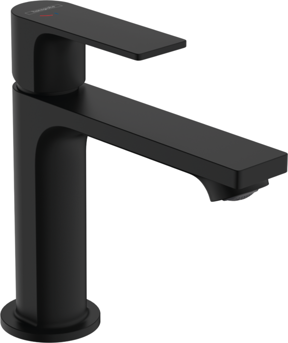 Vòi lavabo gạt đơn Hansgrohe Rebris E 72551670 CoolStart Matt Black