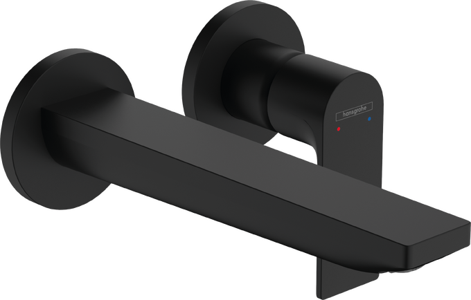 Vòi lavabo gạt đơn Hansgrohe Rebris E 72568670 Matt Black