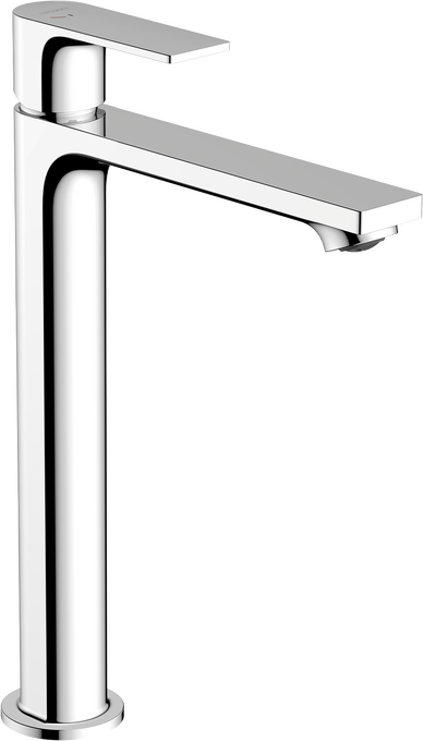 Vòi lavabo gạt đơn Hansgrohe Rebris E 72591000 EcoSmart+ CoolStart Chrome