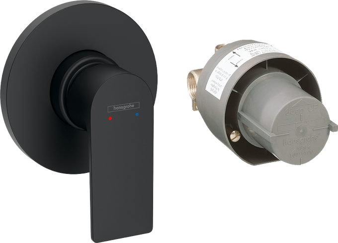Vòi sen Hansgrohe Rebris E 72658670 Matt Black Vòi sen Hansgrohe Rebris E 72658670 Matt Black