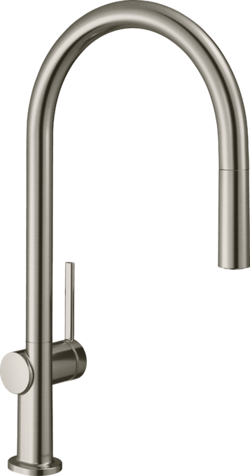 Vòi rửa bát gạt đơn Hansgrohe Talis M54 72802800 Stainless Steel Finish