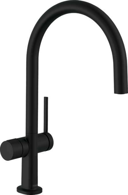 Vòi rửa bát gạt đơn Hansgrohe Talis M54 72805670 Matt Black