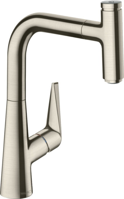 Vòi rửa bát gạt đơn Hansgrohe Talis Select M51 72822800 Stainless Steel Finish