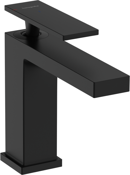 Vòi lavabo gạt đơn Hansgrohe Tecturis E 73018670 CoolStart Matt Black