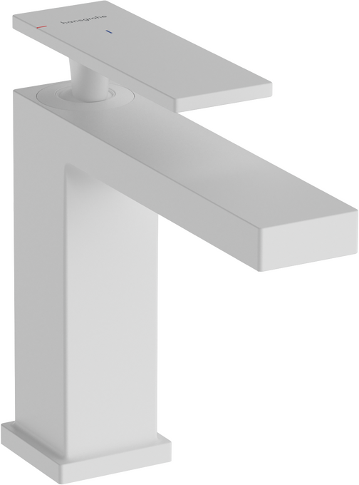 Vòi lavabo gạt đơn Hansgrohe Tecturis E 73018700 CoolStart Matt White