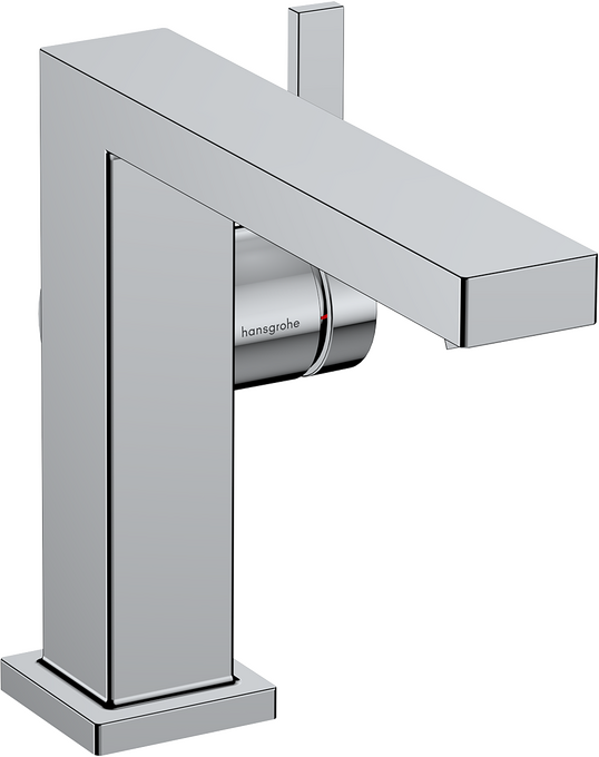 Vòi lavabo gạt đơn Hansgrohe Tecturis E 73023000 EcoSmart+ CoolStart Chrome