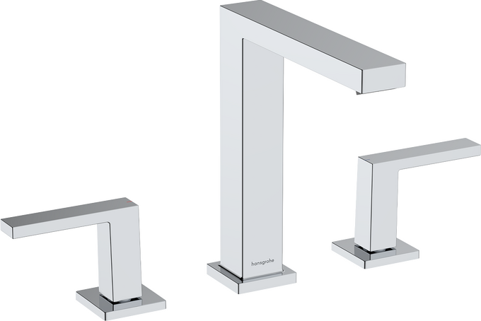 Vòi lavabo 3 lỗ Hansgrohe Tecturis E 73030000 EcoSmart+ Chrome