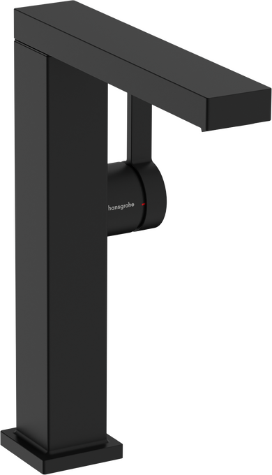 Vòi lavabo gạt đơn Hansgrohe Tecturis E 73063670 CoolStart Matt Black