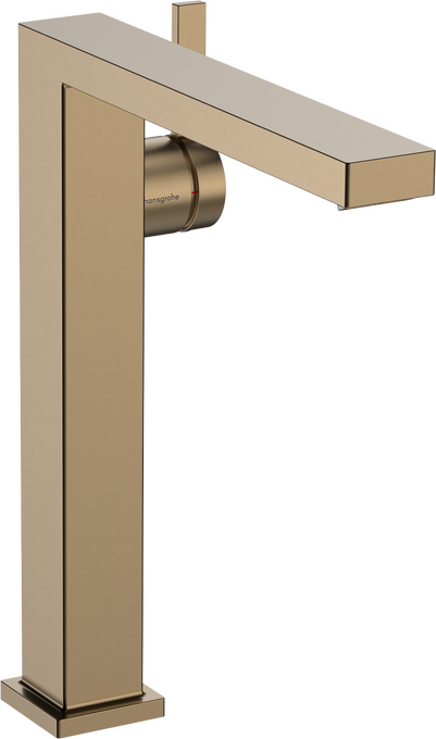 Vòi lavabo gạt đơn Hansgrohe Tecturis E 73070140 EcoSmart+ CoolStart Brushed Bronze Vòi lavabo gạt đơn Hansgrohe Tecturis E 73070140 EcoSmart+ CoolStart Brushed Bronze
